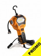 TX4806 - COMPRESSORE D'ARIA PORTATILE CON LAMPADA PER GONFIARE PALLONI, SALVAGENTI CANOTTI PNEUMATICI ECC. CON MANOMETRO