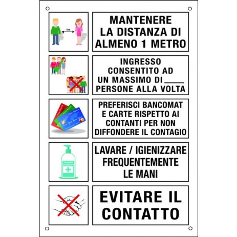 Cartello Multisimbolo