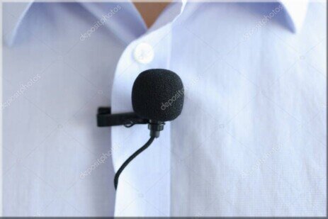 Radiomicrofono a Spilla o Levalier